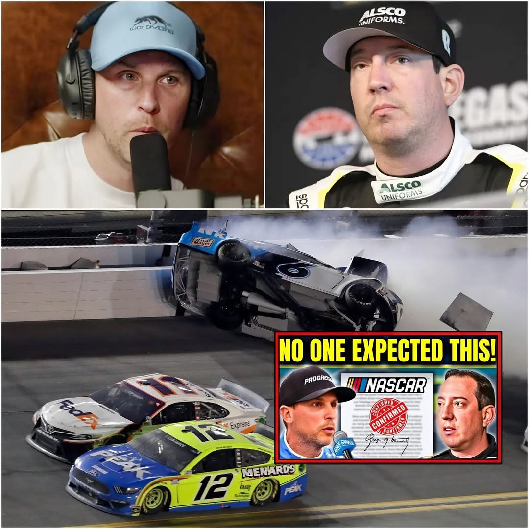 NASCAR NEWS :10 MINUTE AGO!!🔴 Denny Hamlin SLAMS Kyle Busch in BRUTAL Takedown – No One Was Ready!
