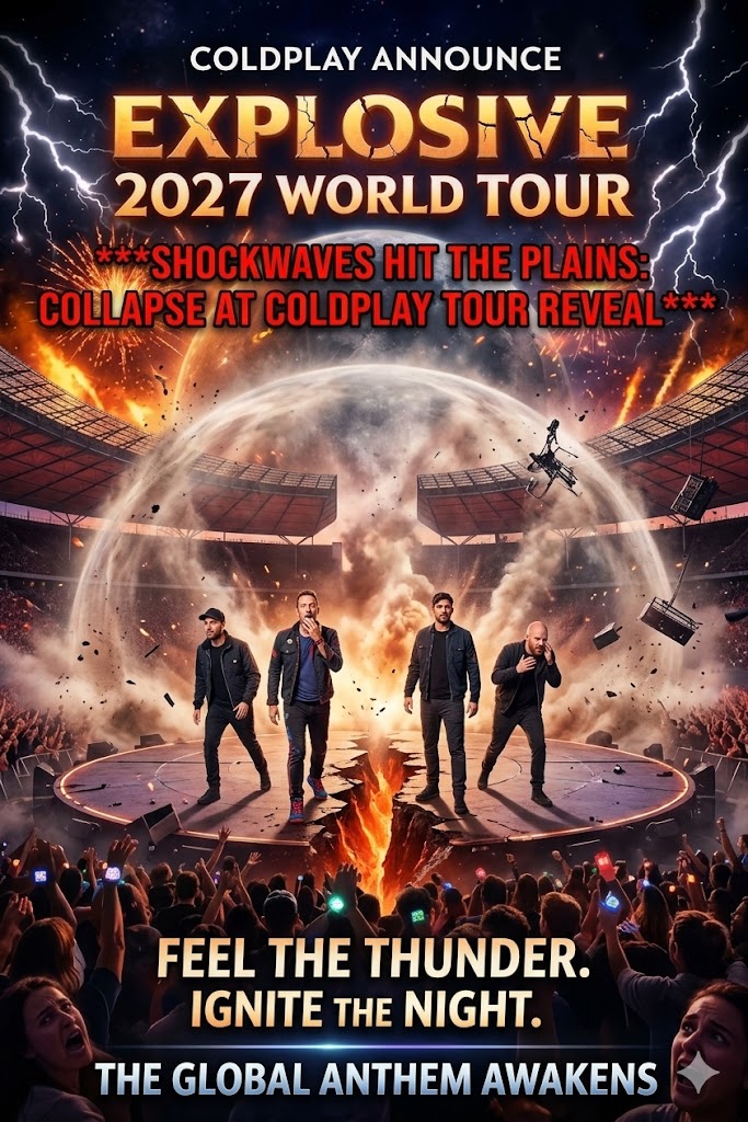 BREAKING:The music world is reeling following a seismic announcement from  Coldplay frontman Chris Martin, confirming…