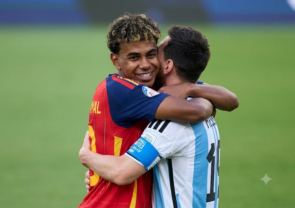 ÚLTIMA HORA:Lamine Yamal revela el consejo que Lionel Messi le dio después de la final de la Copa del Mundo, afirmando que… vea los detalles.
